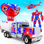 Heavy Truck Robot Giant Truck Driver Simulator