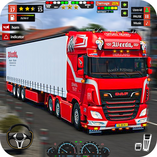 Euro Truck Driving Cargo Truck