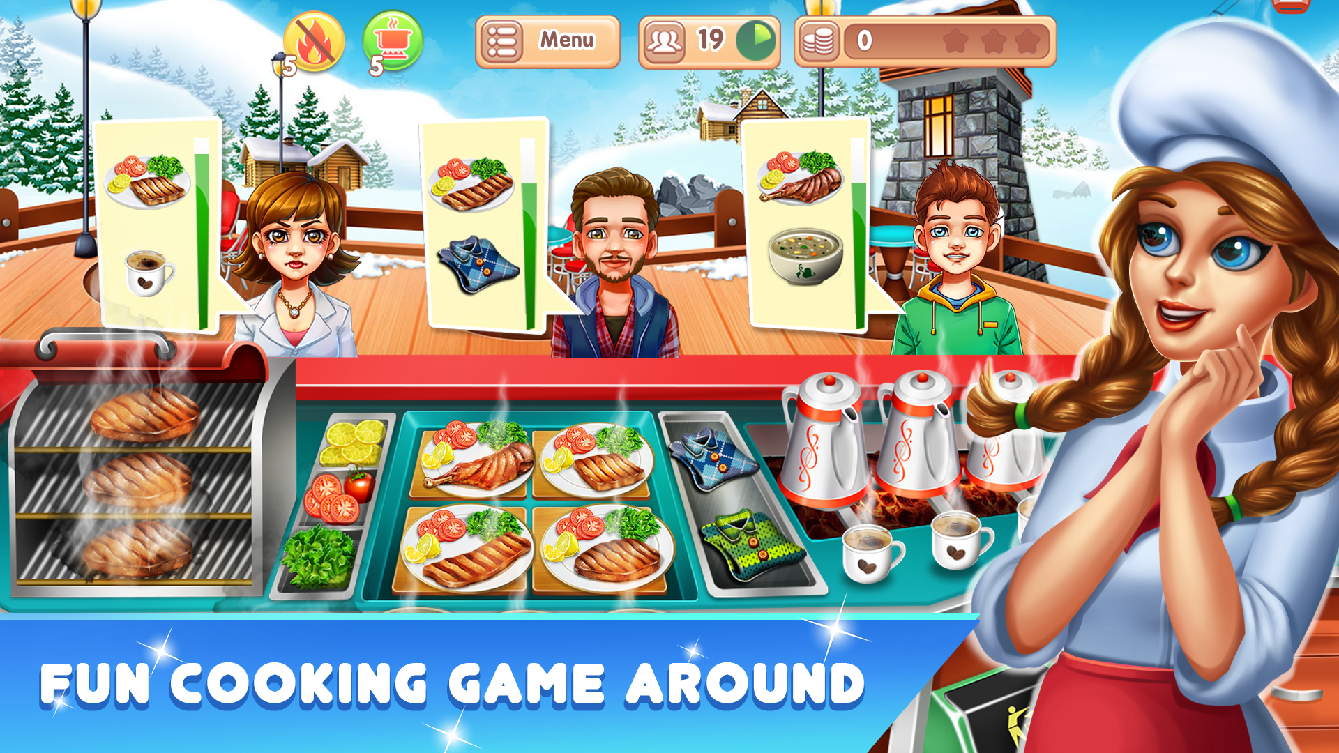 Cooking Fast - Jogo para Mac, Windows (PC), Linux - WebCatalog