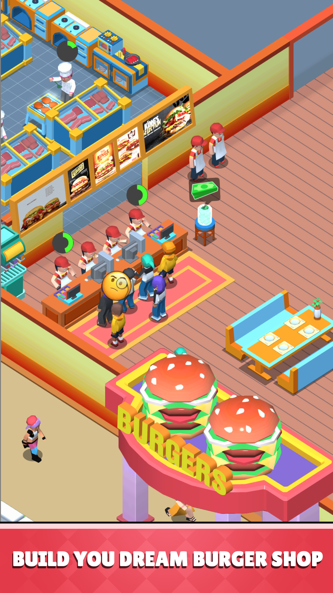 Download and Play Burger Shop - Idle Tycoonon PC & Mac (Emulator)