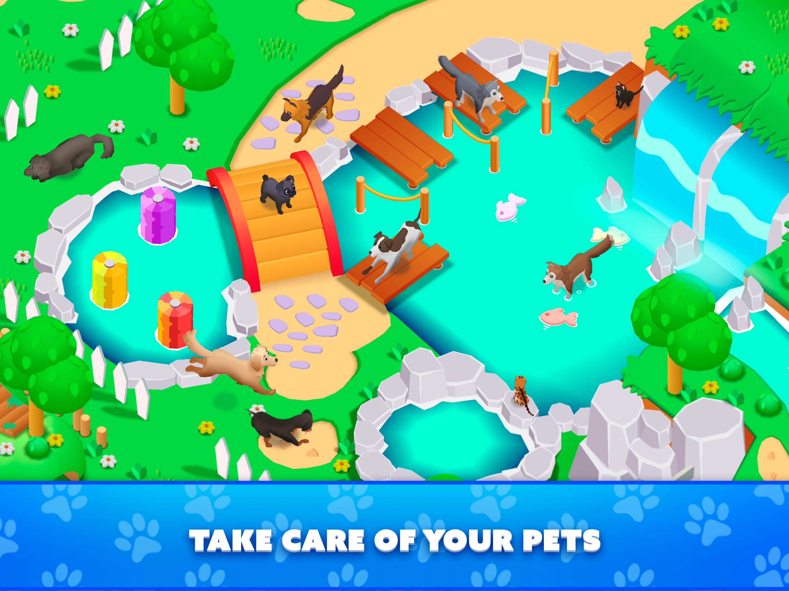 Скачайте и играйте в Pet Rescue Empire Tycoon — Game на ПК или Mac  (Эмулятор)