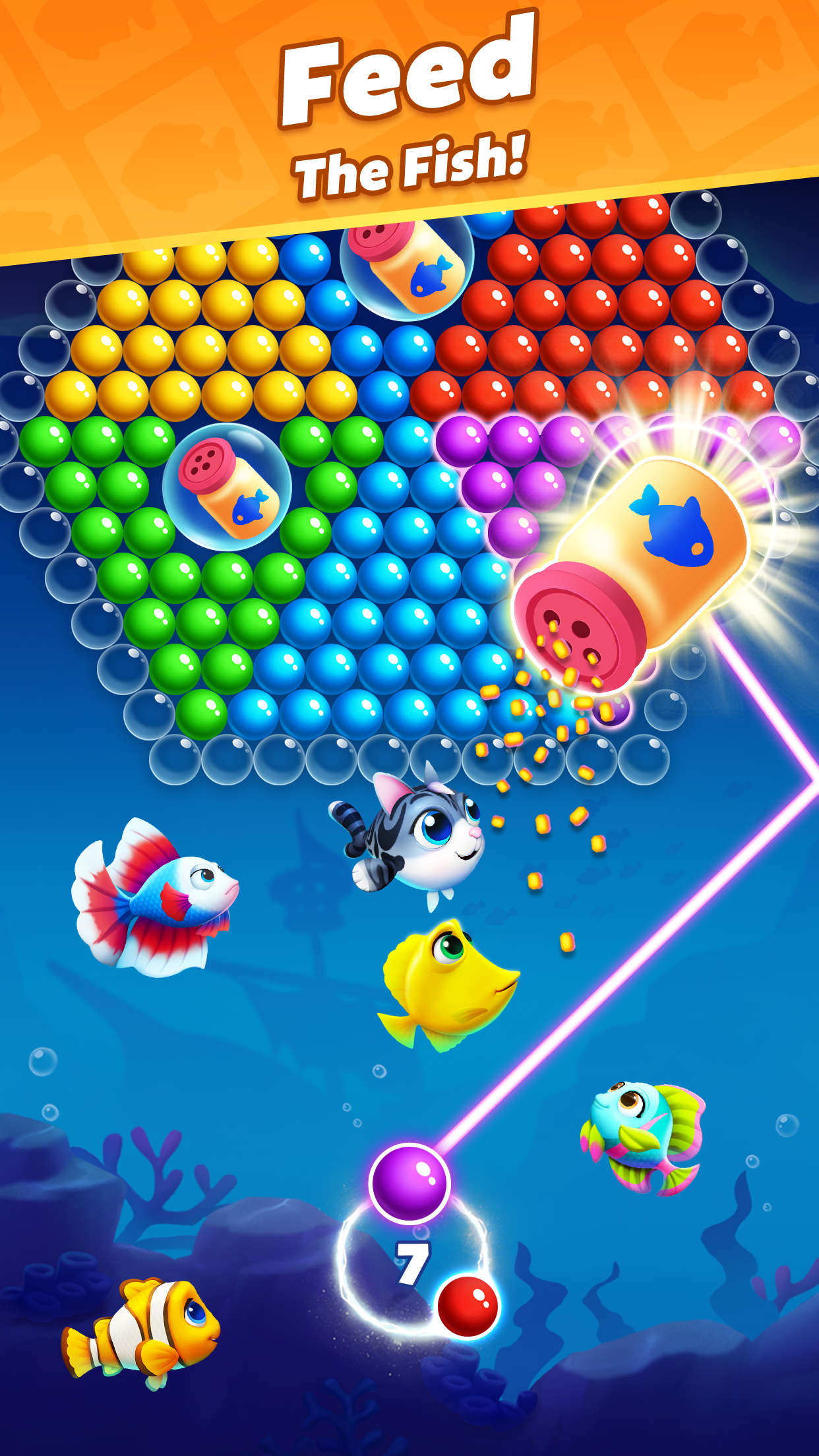 Ocean Bubble Shooter - Jogo Gratuito Online