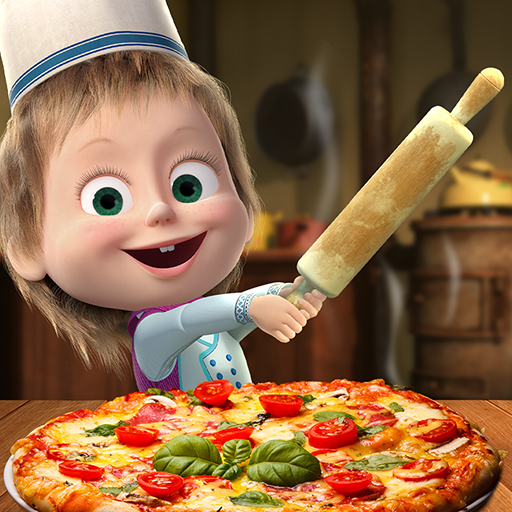 Play Masha and the Bear Pizza Maker Online