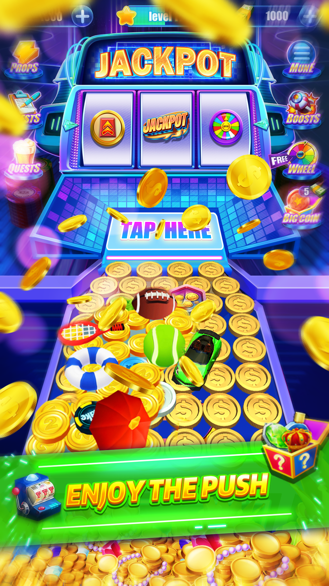 Cash masters как победить в мини играх. Pusher игра