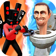 プレーする スキビディトイレ: Monster Battle をPCで