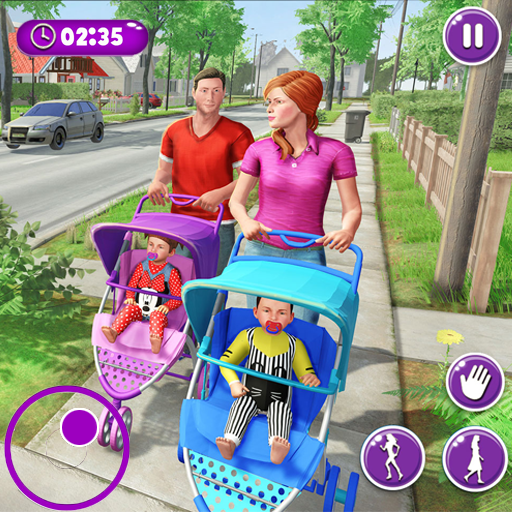 Virtual Mother New Baby Twins Family Simulator