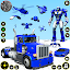 Robot Fire Fighter Rescue Truck