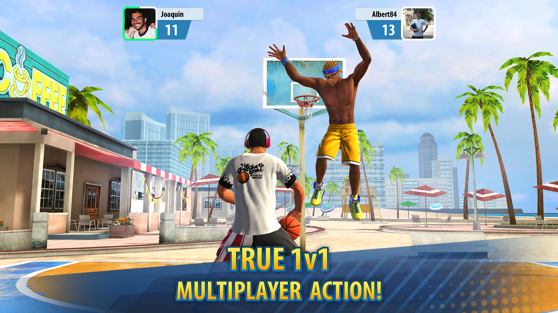 Play Basketball Stars: Multiplayer Online