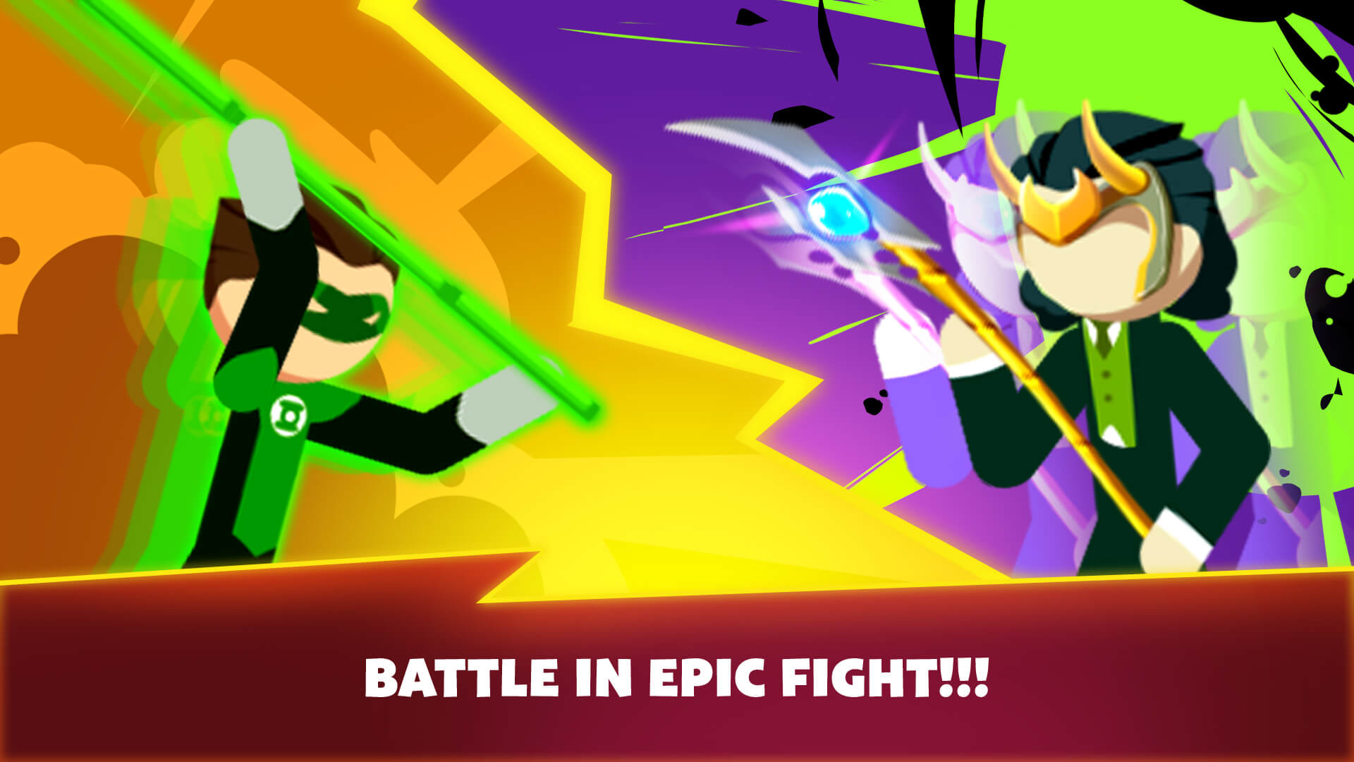 Download & Play Merge Stick Master: Hero Fight on PC & Mac