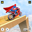 Mega Ramp Moto Bike Stunts: Bike Racing Games