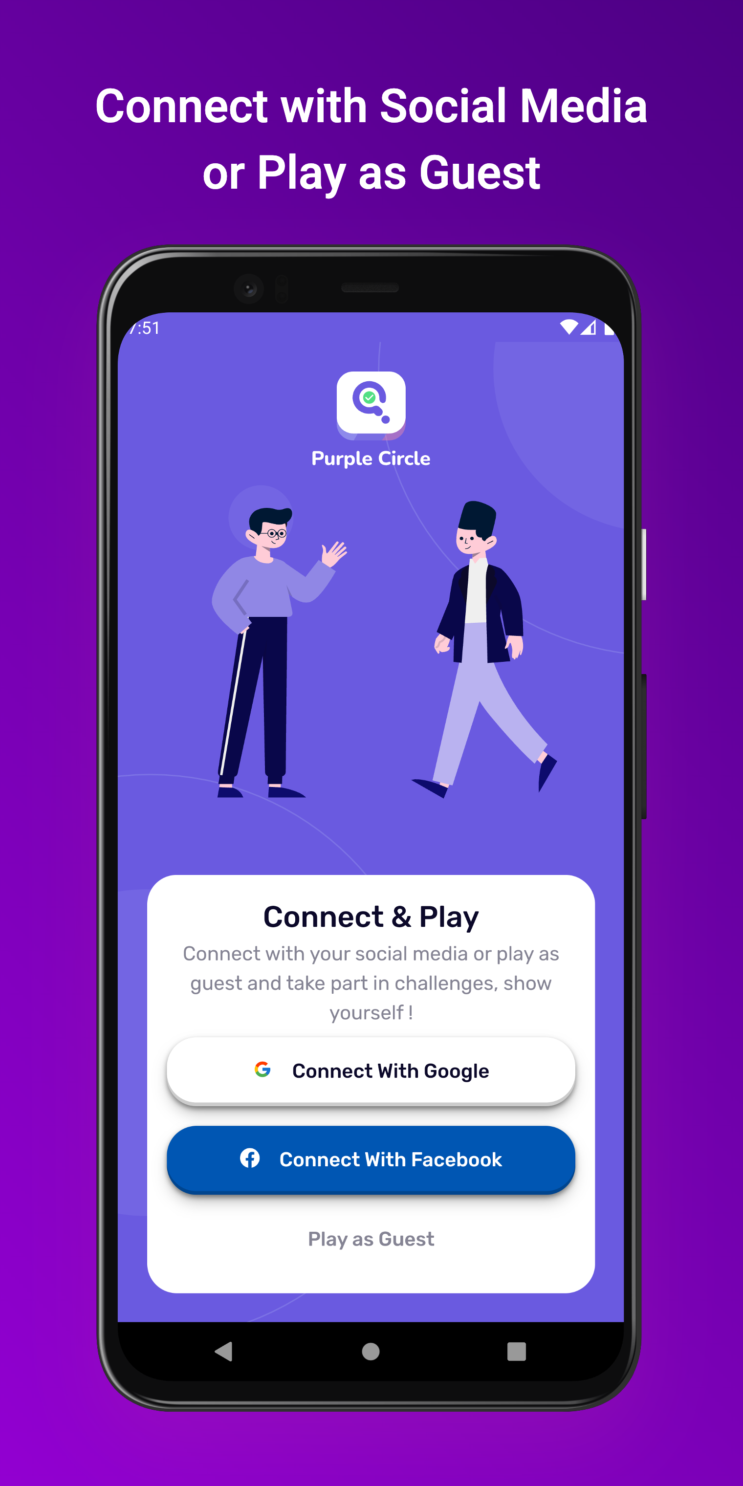 Play Purple Circle | Play To Earn Online