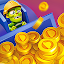 Idle Zombie Miner: Ouro Tycoon
