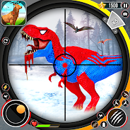 Gioca Wild Dino Hunting: Gun Games per PC