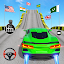 US Mega Ramp Car Driving Impossible Tracks
