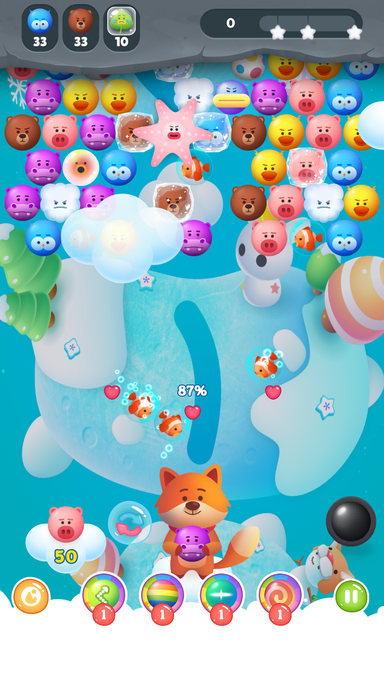 Скачайте и играйте в Bubble Shooter: Animals Pop на ПК или Mac (Эмулятор)