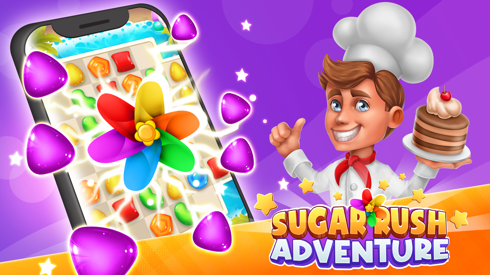 Play Sugar Rush Adventure Online
