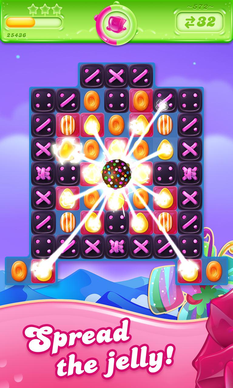 Play Candy Crush Jelly Saga Online