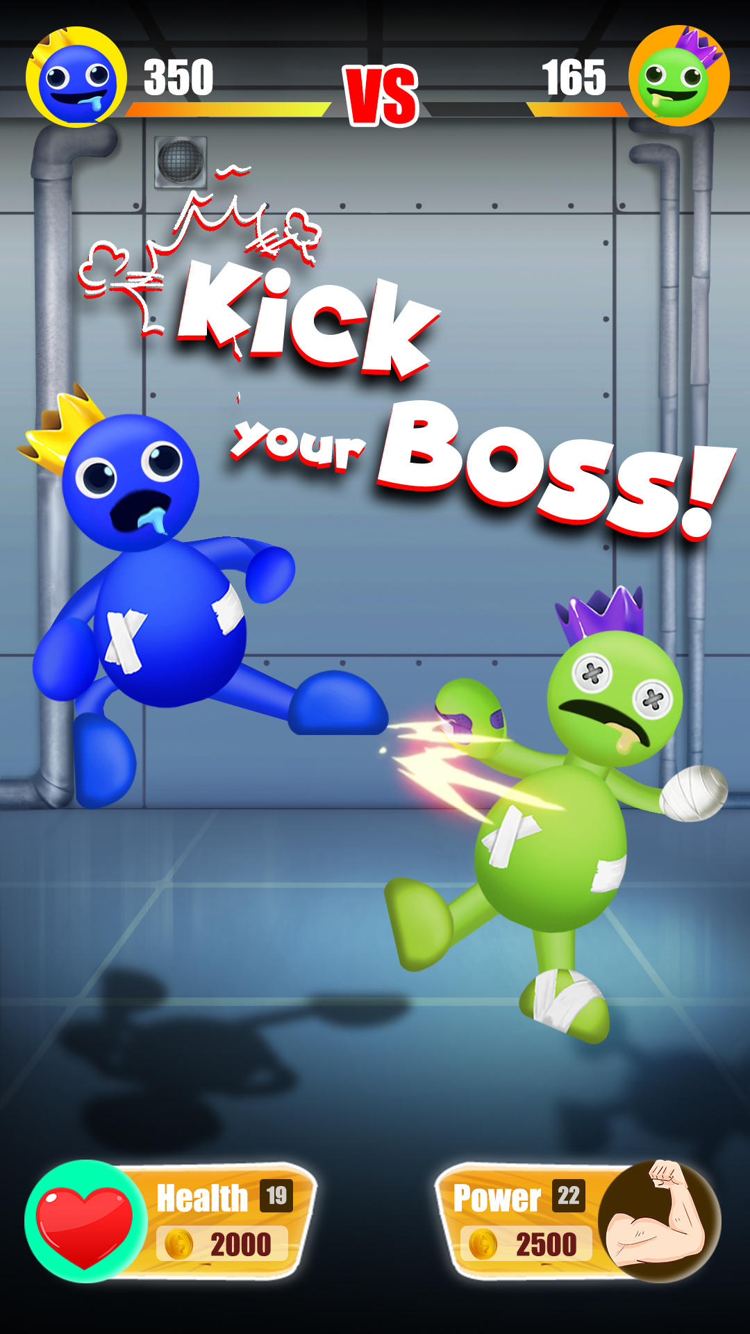 Rainbow friends blue x green for Android - Download