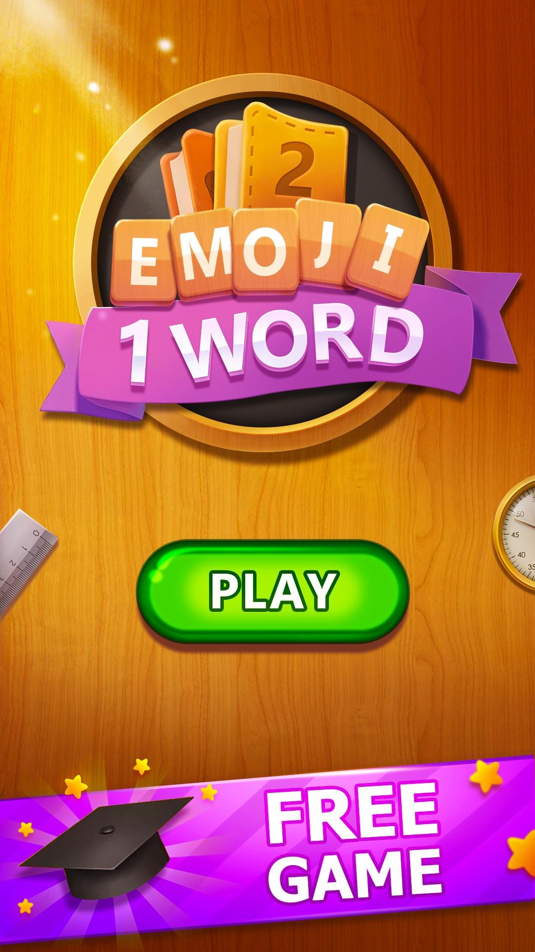 Play 2 Emoji 1 Word - Emoji Games Online