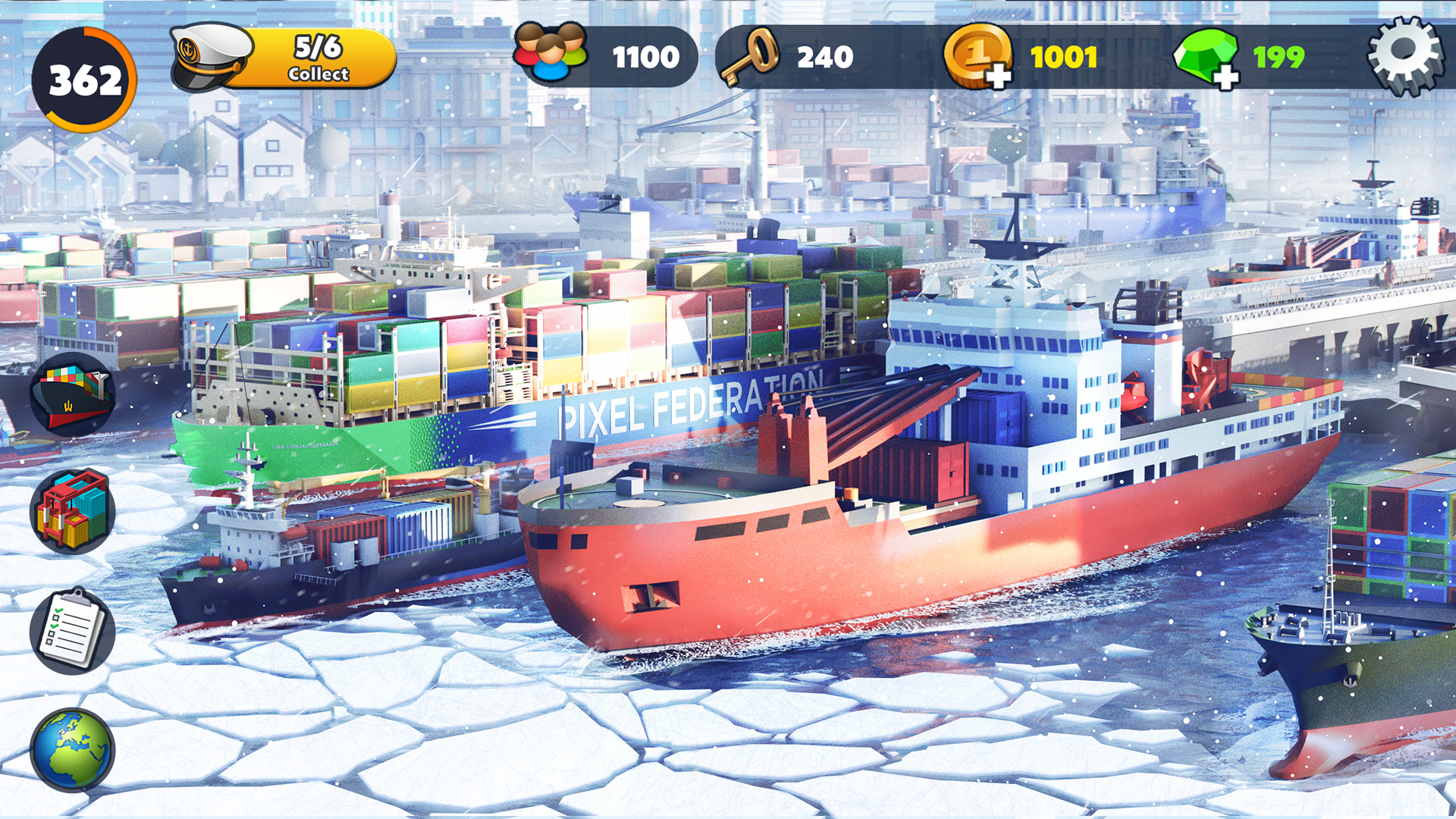 Download and Play Port City: Ship Tycoon Games on PC & Mac (Emulator)