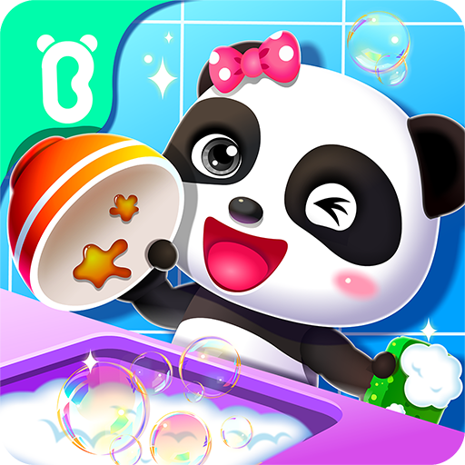 Baby Panda Happy Clean