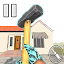 Granny Kick Neighbor - Gun Shooter: Shooting Games