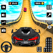 Jogue Crazy Car Stunts - Mega Ramp para PC