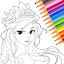 Princess Coloring:Drawing Game