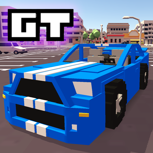 Play Blocky Car Racer - racing game Online