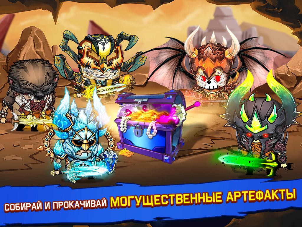 Скачать и играть в Tiny Gladiators на ПК или Mac с (Эмулятор)