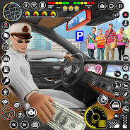 Играй Parking Car Driving School Sim на ПК