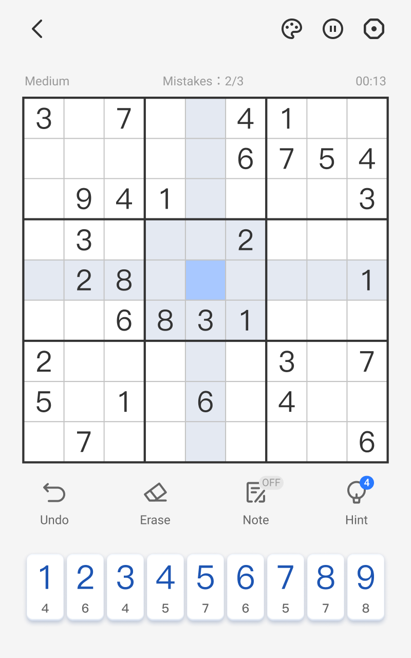 Play Sudoku