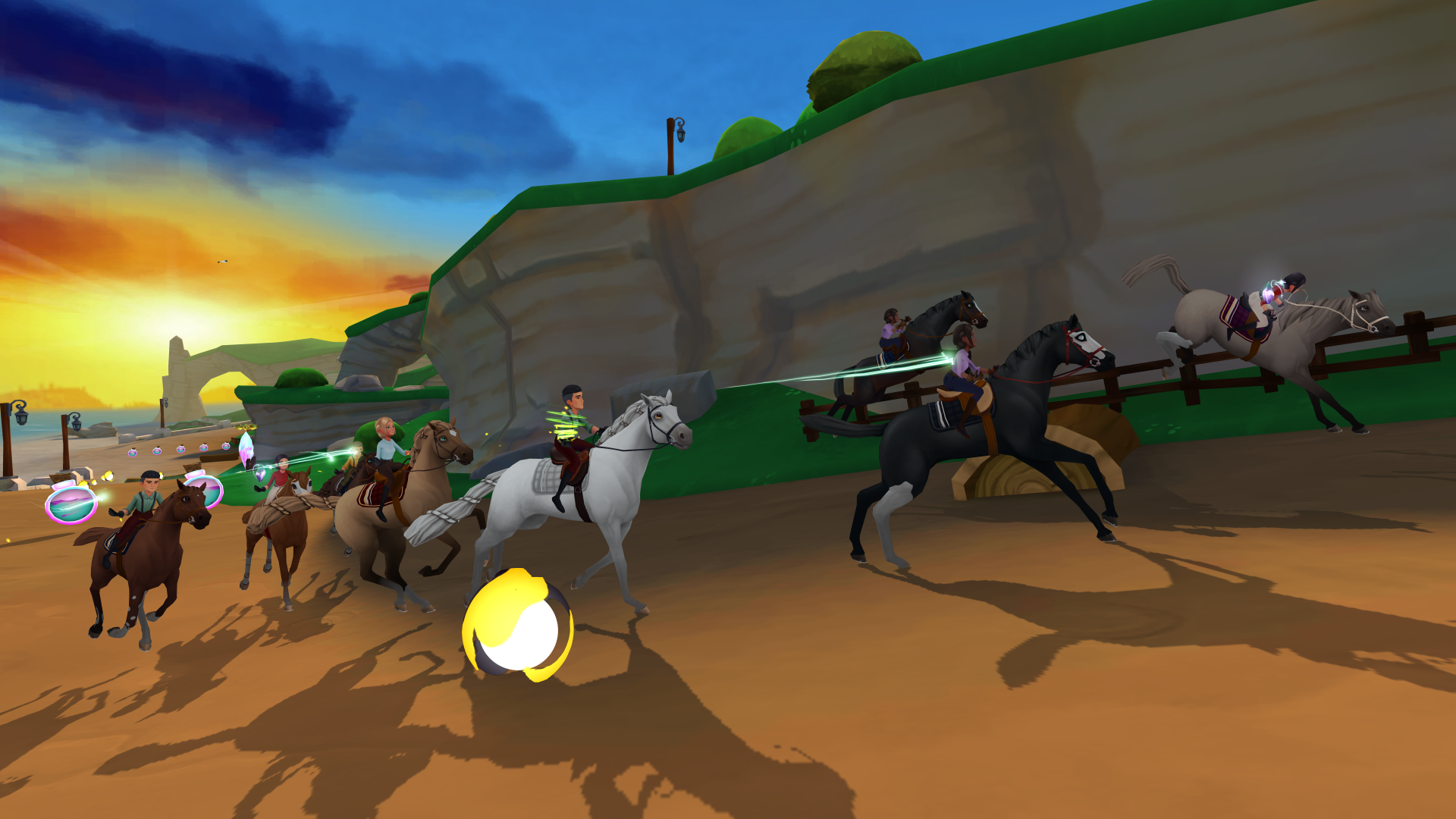 Скачайте и играйте в Wildshade: fantasy horse races на ПК или Mac (Эмулятор)