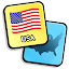 US States Quiz - Maps, Flags, Capitals & More