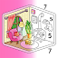 Happy Corners: Color by Number