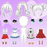 เล่น Chibi Dolls: เกมแต่งตัวและผู้สร้างอวตาร บน PC