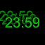 Screensaver Clock