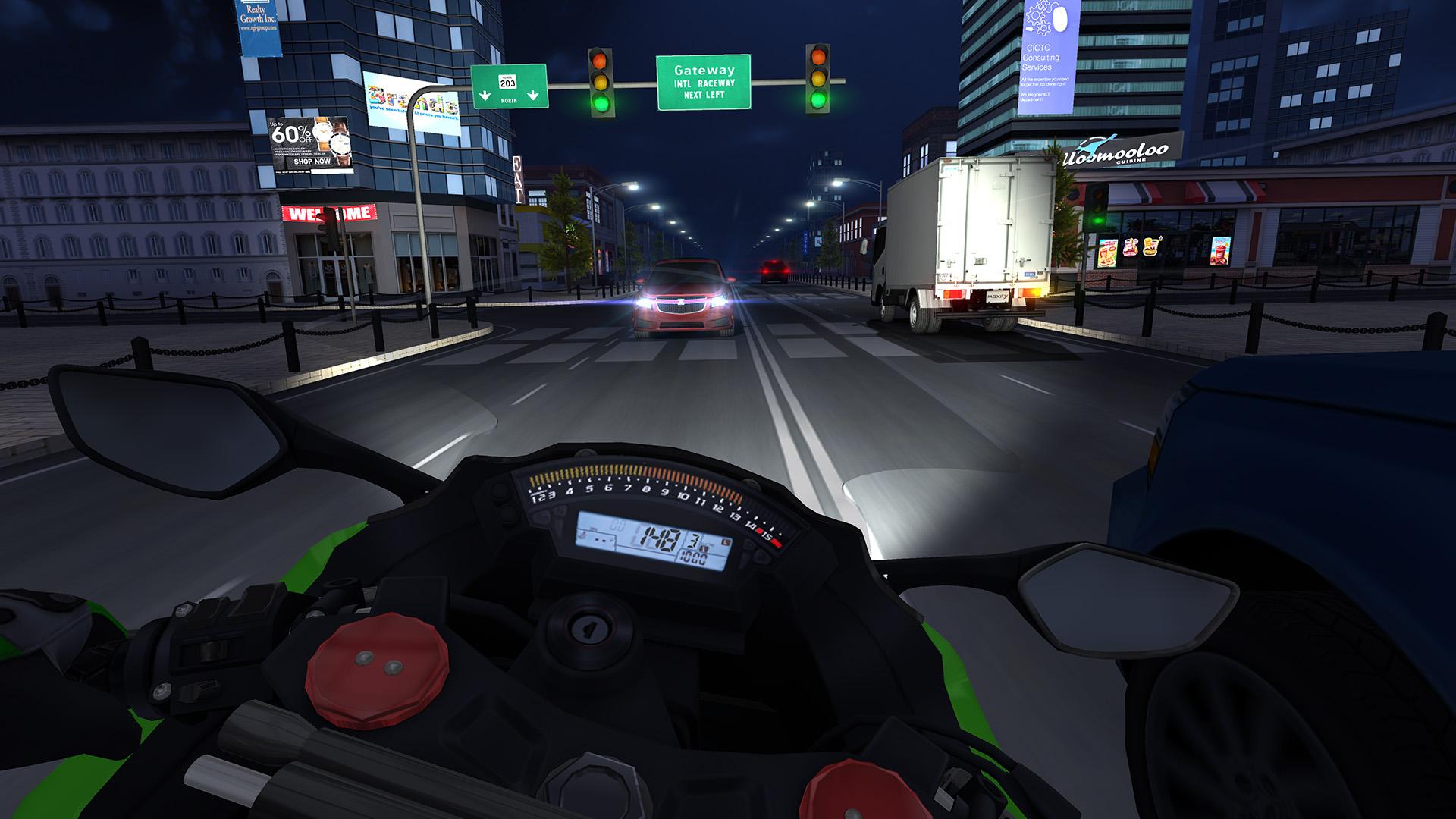 Скачайте и играйте в Traffic Rider на ПК или Mac с (Эмулятор)