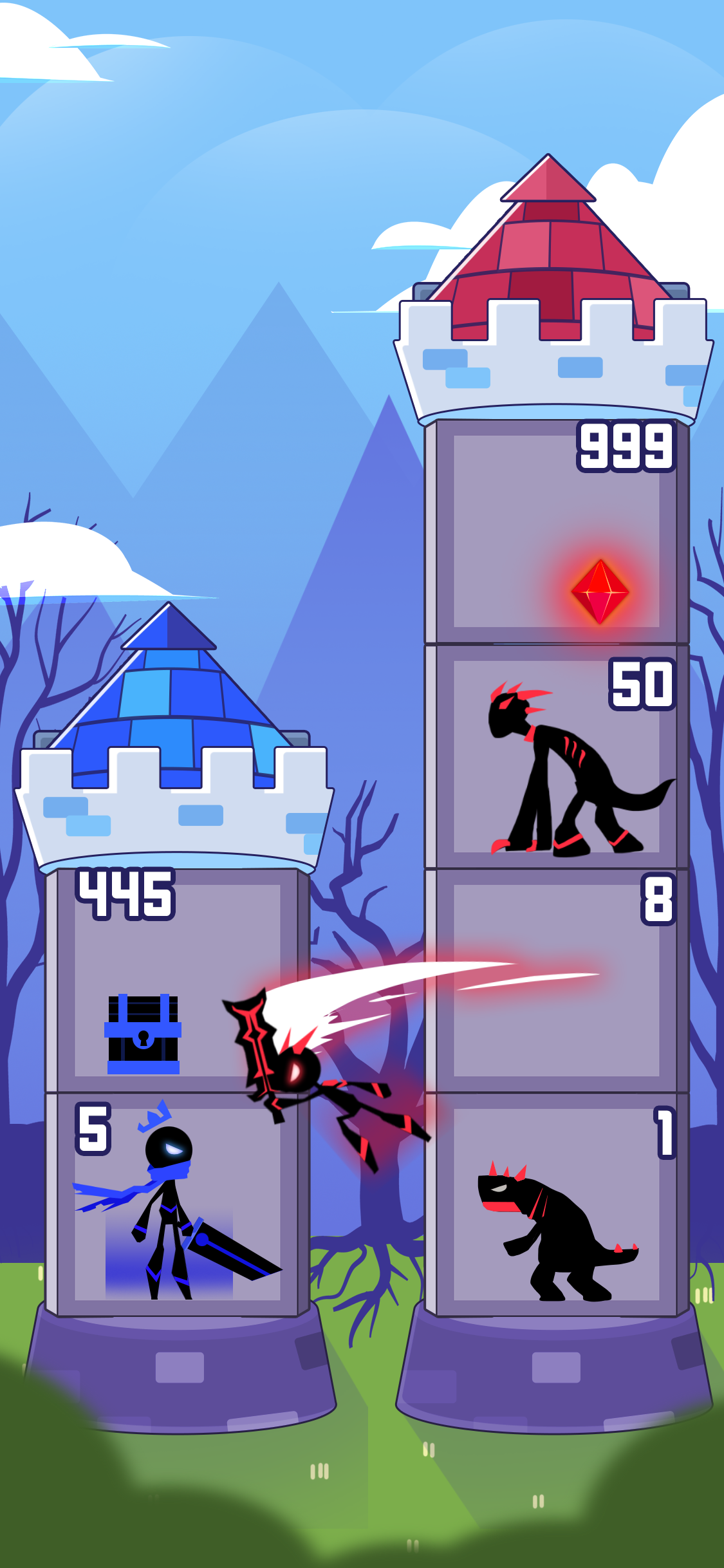 Play Hero Castle War: Tower Attack Online