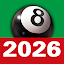 8 ball billiards Offline / Online pool free game