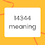 14344 meaning