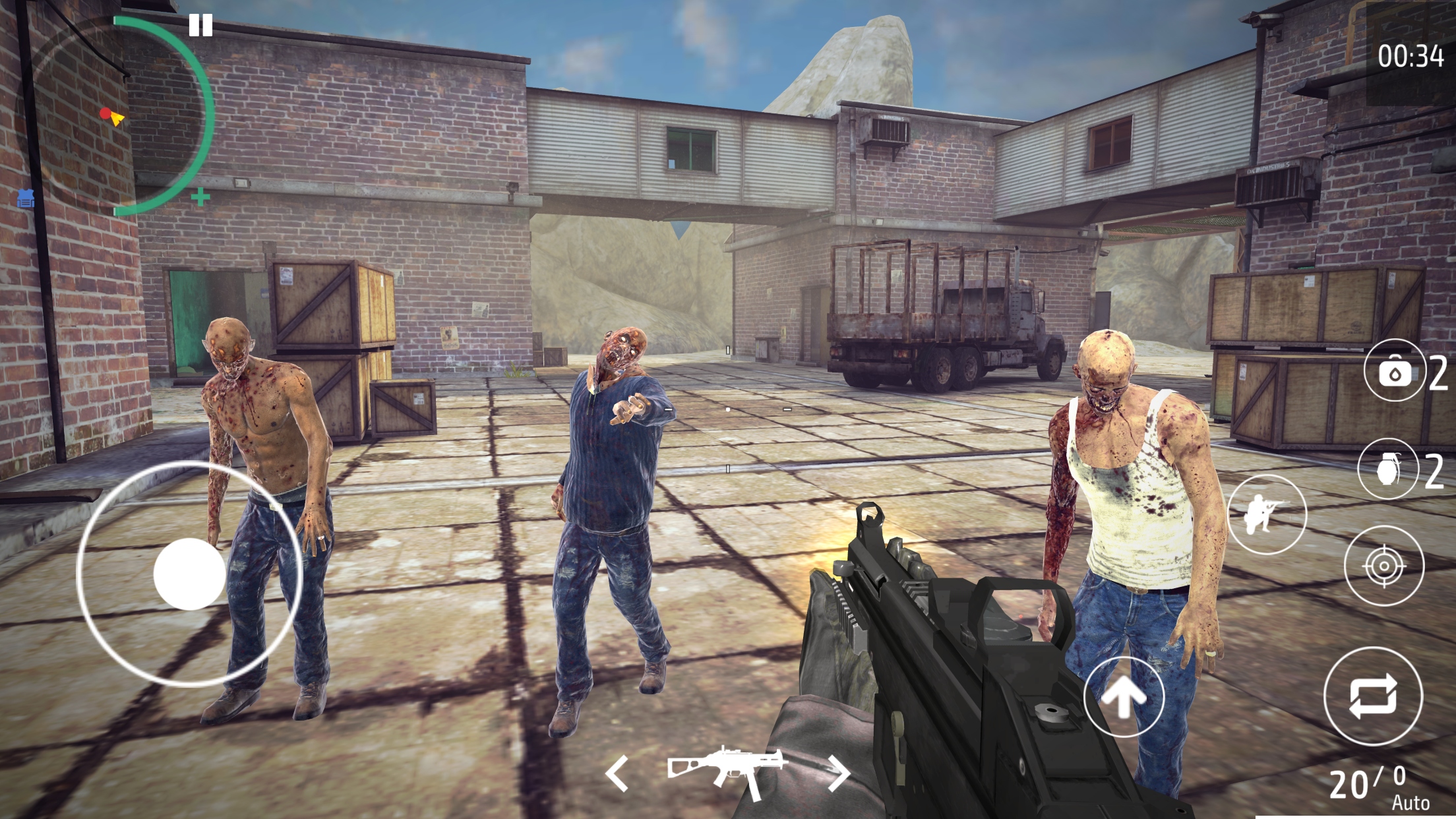Play Zombie Shooter - fps games Online