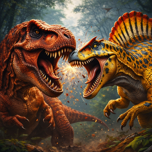 Wild Dino Clash Fighting Games