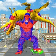 Main Angry Gorilla City Attack Game on PC