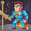 Super Hero Rescue Pin Puzzle