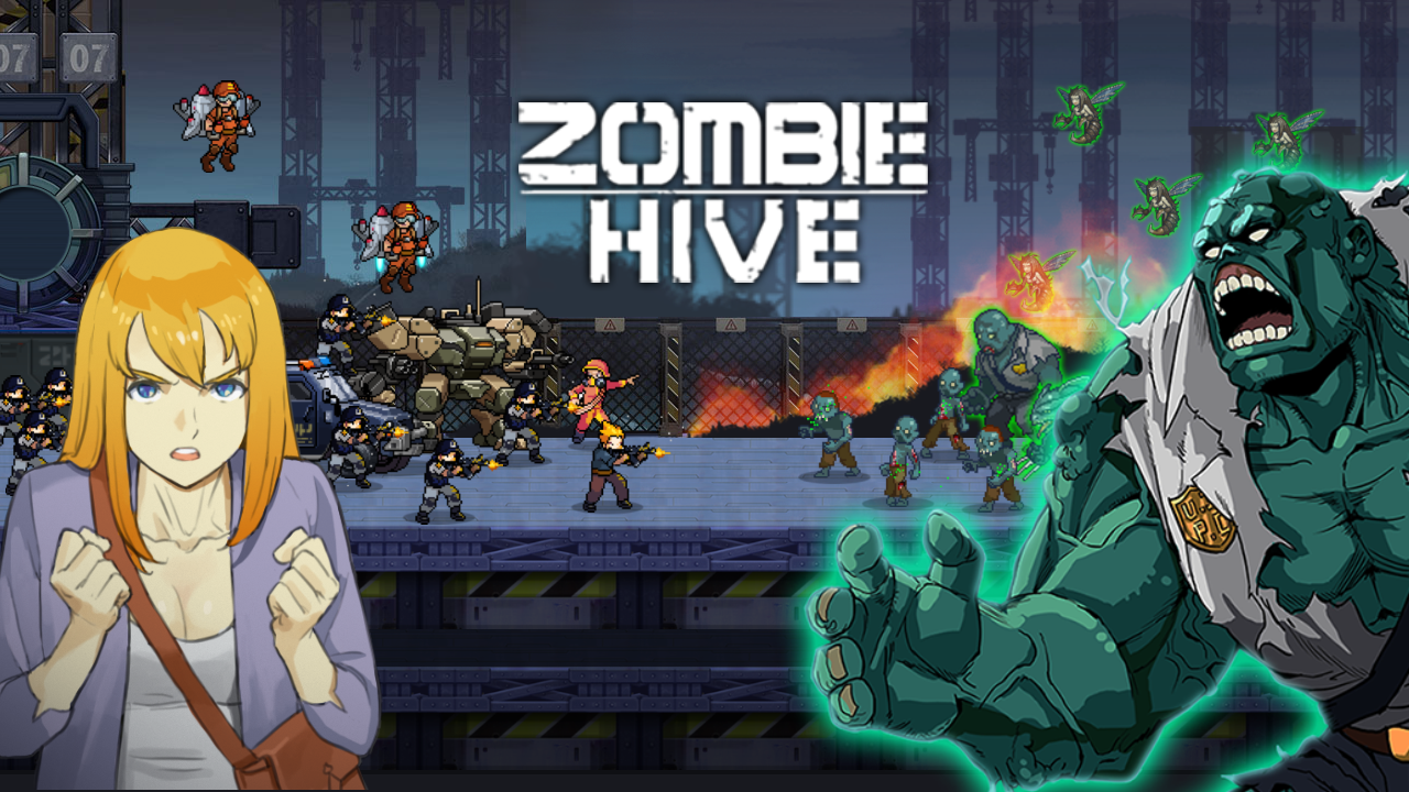 Скачать и играть в Zombie Hive на ПК или Mac с (Эмулятор)