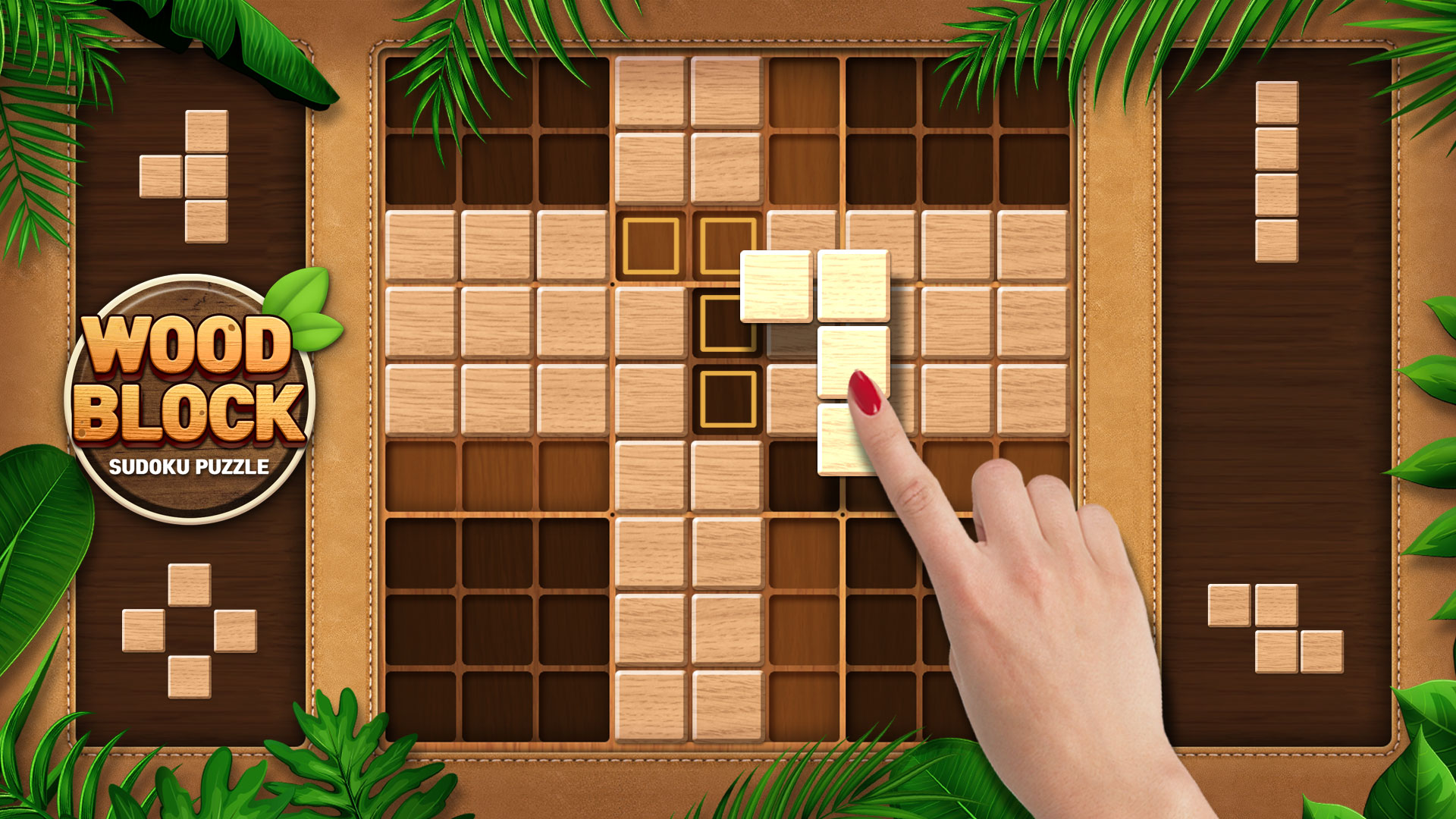 Скачайте и играйте в Wood Block : Sudoku Puzzle на ПК или Mac с (Эмулятор)