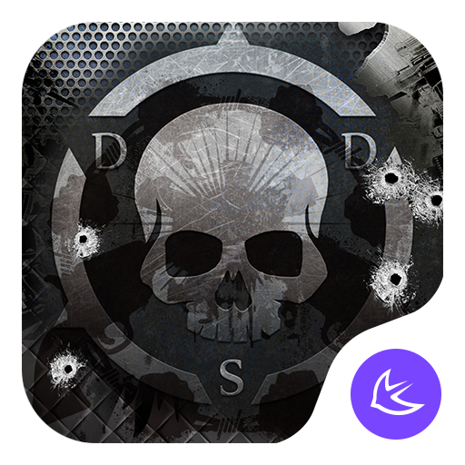 War Gun Steel Skeleton-APUS Launcher stylish theme