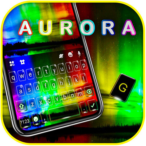 Aurora Nothern Lights Keyboard