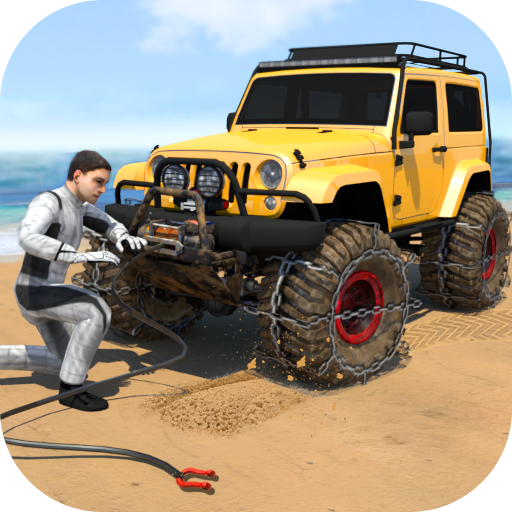 Rope Climber - Winch Based Offroad Driving Games